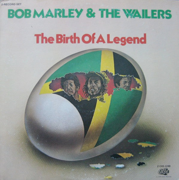 Image of Front Cover of 2xLP - VG+/VG+ - BOB MARLEY & THE WAILERS, The Birth Of A Legend (Calla Records; 2 CAS-1240, US 1976, Turquoise Labels), ,  - 2726213E