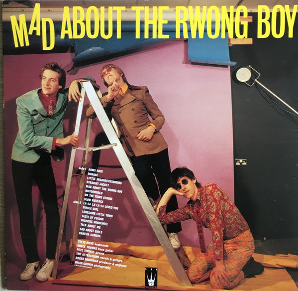 Image of Back Cover of 2xLP - VG+/VG+ - THE ATTRACTIONS, Mad About The Wrong Boy (F-Beat; XXLP 8, UK 1980, Inner, with bonus 7"), ,  - 2526059E