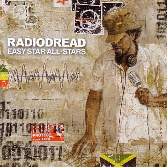 Image of Front Cover of 2xLP - NEW/NEW - EASY STAR ALL STARS, Radiodread (Easy Star Records; ES1055V, US 2017 Reissue, Gatefold, Gold Vinyl), ,  - 2636187E