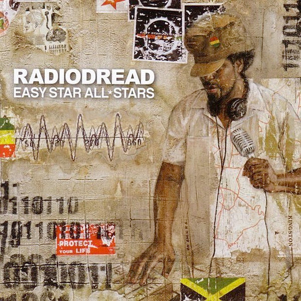 Image of Front Cover of 2xLP - NEW/NEW - EASY STAR ALL STARS, Radiodread (Easy Star Records; ES1055V, US 2017 Reissue, Gatefold, Gold Vinyl), ,  - 2756094S