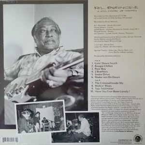 Image of Back Cover of 1334118E: LP - R.L. BURNSIDE, A Ass Pocket Full Of Whiskey (Fat Possum; FP10261, US 2000s Reissue, 150 gram vinyl)   NEW/NEW