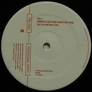 Image of Label Cover of 12" - VG/G+ - TORI AMOS, Professional Widow (Atlantic; 0-85499, US 1996, Picture Sleeve), one or two larger scuffs otherwise light marks only. picture sleeve / hype sticker . - light creasing and edge wear,  - 4246043S