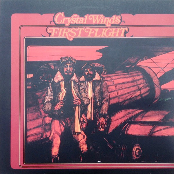 Image of Front Cover of 4725035E: LP - CRYSTAL WINDS, First Flight (Escrow Records; 23012-ESL, UK 2003 Reissue, Picture Sleeve) Lightest of marks.  EX/VG+
