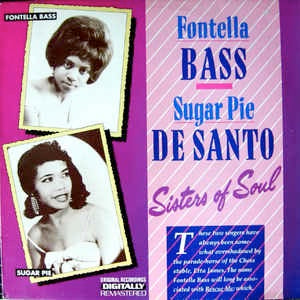Image of Front Cover of LP - VG/VG+ - FONTELLA BASS / SUGAR PIE DE SANTO, Sisters Of Soul (Roots; RTS 113024, Belgium 1990), ,  - 1516162C