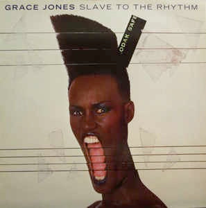 Image of Front Cover of LP - VG/VG - GRACE JONES, Slave To The Rhythm (ZTT; ISSP 4011, UK 1987 Reissue, Picture Sleeve, Black Inner, Second edition: contents edited down and/or remixed), scuffs, edge wear,  - 4246200S