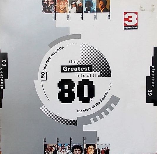 Image of Front Cover of 3xLP - VG/VG - VARIOUS, The Greatest Hits Of The 80's (Telstar; STAR 2382, UK 1989, Gatefold, Sonopress), ,  - 3016225C