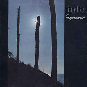 Image of Front Cover of 4224235E: LP - TANGERINE DREAM, Ricochet (Virgin Green w/Drawing; V 2044, UK 1975) Ring Wear  VG/VG