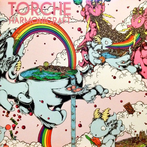 Image of Front Cover of LP - VG+/VG+ - TORCHE, Harmonicraft (Volcom Entertainment; VOL 02929, US 2012, Gatefold, Clear Vinyl, Ltd to 5500, NO Slipmat), ,  - 3046296S