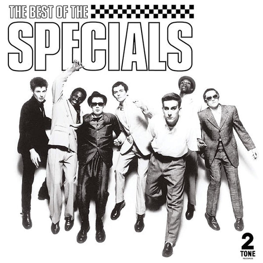 Image of Front Cover of 2xLP - NEW/NEW - THE SPECIALS, The Best Of The Specials (Two-Tone ; CRTTVX1143, Europe 2019, Picture Sleeve, 2 Inners), , The Best of The Specials covers music that the band recorded between 1979 and 1984. Along with the group's debut single Gangsters, the album also includes both of The Specials' UK number ones: Too Much Too Young (1980) and an extended version of Ghost Town (1981). Also featured are several songs that cracked the UK Top 10, including A Message To You, Rudy, Rat Rac
