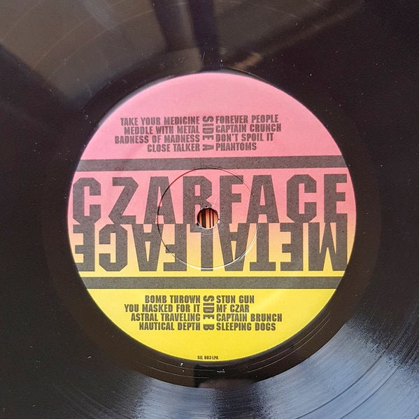 Image of Label Cover of LP - VG+/VG+ - CZARFACE / MF DOOM, Czarface meets Metal Face (Silver Age ; SIL 003-LP, US 2018, Picture Sleeve), ,  - 2646002S