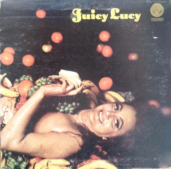 Image of Front Cover of 4024020E: LP - JUICY LUCY, Juicy Lucy (Vertigo Spiral No Philips Reference; VO2, UK 1969, Gatefold, Vertigo Inner)   VG/VG+