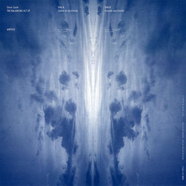 Image of Front Cover of 12" EP - VG/VG - CEZAR LAZAR, The Balancing Act EP (Amphia; AMP010, Romania 2016, Picture Sleeve), Surface marks, some more notable. Sleeve worn at edges, A	Choice Of AncillariesB	Grounds And Shields - 4216420C