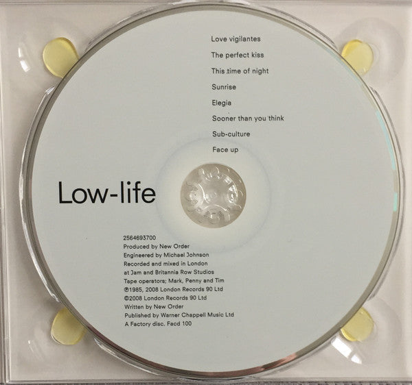 Image of Label Cover of 2xCD - EX/EX - NEW ORDER, Low-life (London Records; 2564693700, UK & Europe 2008, Fold-Out Digipak, Booklet, Collector's Edition), Opened Instore, unplayed,  - 1456482S
