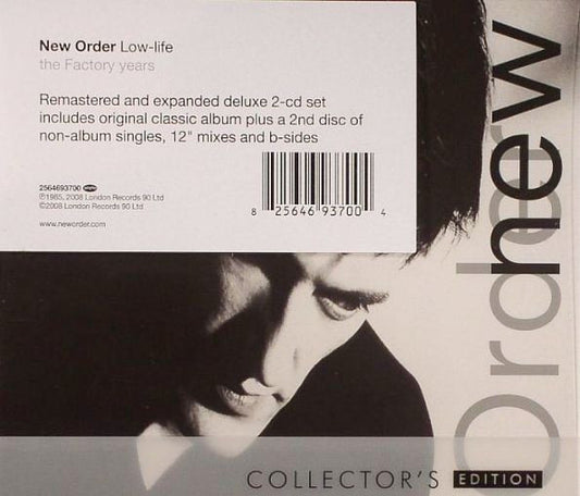 Image of Front Cover of 2xCD - EX/EX - NEW ORDER, Low-life (London Records; 2564693700, UK & Europe 2008, Fold-Out Digipak, Booklet, Collector's Edition), Opened Instore, unplayed,  - 1456482S