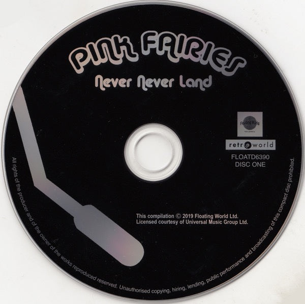 Image of Label Cover of 3xCD - VG+/VG+ - THE PINK FAIRIES, The Polydor Years (Floating World Records; FLOATD6390, UK 2019, Delux Edition, Double CD Case, Booklet), ,  - 1416079C