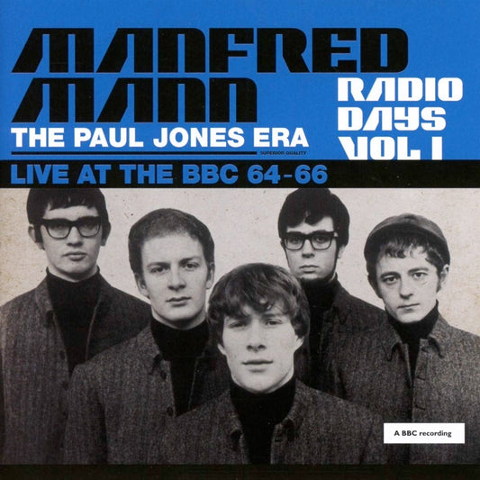 Image of Front Cover of 2xLP - VG+/EX - MANFRED MANN, Radio Days Volume 1 - The Paul Jones Era (BBC; RADLP1, UK 2019, Triple Gatefold, 2 Inners), ,  - 0926070E