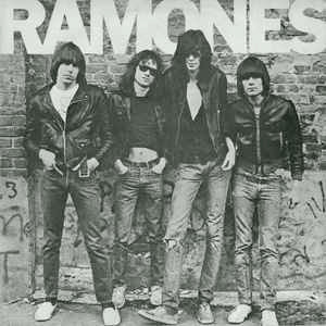 Image of Front Cover of LP - VG/VG+ - RAMONES, Ramones (Sire; SR 6020 NP, Portugal 1980 Reissue), Light wear and sticker residue on cover.,  - 3346252S