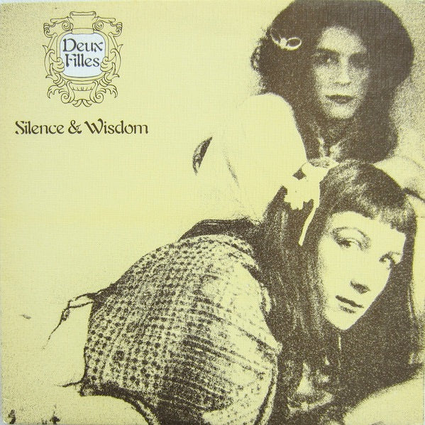 Image of Front Cover of LP - VG/VG+ - DEUX FILLES, Silence & Wisdom / Double Happiness (Dark Entries; DE-120, US 2016 Reissue, Gatefold, With Sticker, aka Simon Fisher Turner (King Of Luxembourg) & Colin Lloyd Tucker), Ring wear, mostly on rear of sleeve.,  - 2716322C