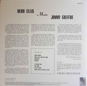 Image of Back Cover of LP - VG+/VG - HERB ELLIS AND JIMMY GIUFFRE, Herb Ellis Meets Jimmy Giuffre (Verve; MG V-8311, UK 2017 Reissue, Booklet, 180 Gram Vinyl), Scuffs,  - 1946234S
