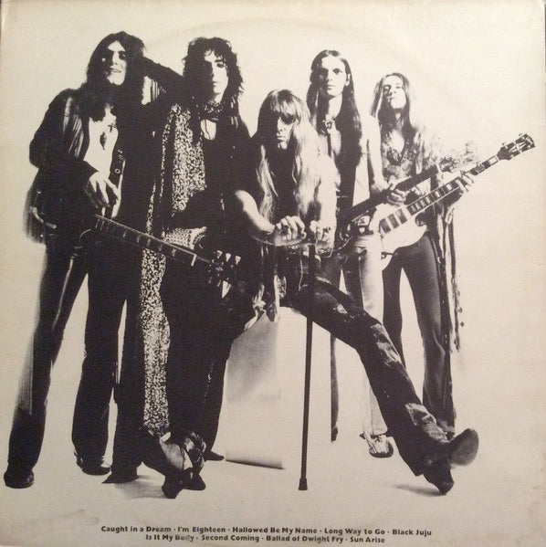 Image of Back Cover of LP - VG/EX - ALICE COOPER, Love It To Death (WB Burbank; K46177, UK 1973 Reissue, Inside Loading Gatefold Sleeve), Sticker Damage To Sleeve,  - 3026120E