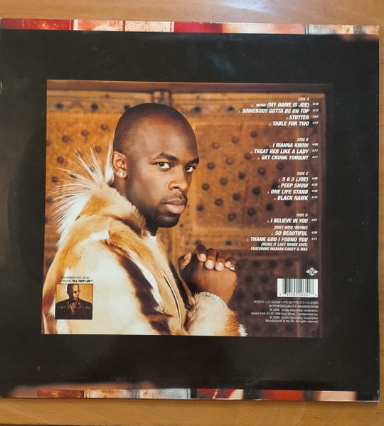 Image of Back Cover of 2xLP - VG/VG - JOE, My Name Is Joe (Jive; 9220351, UK 2000, 2 Inners), A few light marks to discs but nothing serious. Sleeve has some edge and corner wear.,  - 3116307C