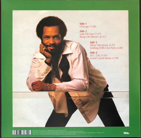 Image of Back Cover of 1014102C: 2xLP - ROY AYERS, Silver Vibrations (BBE; BBE493ALP, UK 2019 Reissue, Gatefold)   NEW/NEW