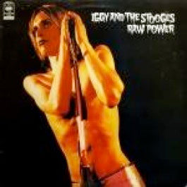 Image of Front Cover of 0245283S: LP - IGGY AND THE STOOGES, Raw Power (CBS / Embassy Red-White Gradient; 31 464, UK 1977 Reissue) Light edge wear. Very nice copy.  VG/VG+