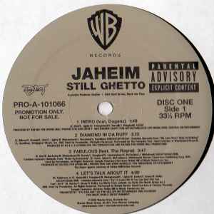 Image of Label Cover of 2xLP - VG/EX - JAHEIM, Still Ghetto (Warner Bros. Records; PRO-A-101066, US 2002, Promo, Stickered Plain Sleeve), Ringwear on sleeve. Discs excellent.,  - 4446065S
