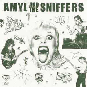 Image of Front Cover of LP - NEW/NEW - AMYL AND THE SNIFFERS, Amyl and The Sniffers (Rough Trade; RT0064LP, UK 2019, Inner), , Melbourne punk outfit have brought 70s pub-punk and Aussie DIY sharpie scene madness to stages across the globe in the last few years with explosive, brash and trashy belters in the best way possible, acting as one of the highlights of the recent slew of fantastic punk bands coming out of the land down under. - 2936132E