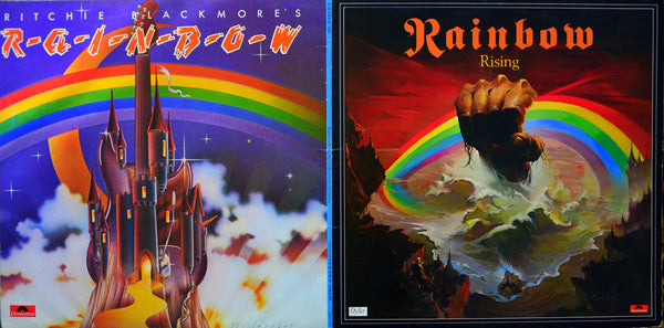 Image of Front Cover of 2xLP - VG/G+ - RAINBOW, Rainbow Rising (Polydor; 2683 078, UK 1976, Gatefold), ,  - 4326078E