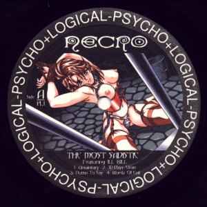 Image of Front Cover of 12" - /G+ - NECRO, The Most Sadistic / You're Dead / Your Fxxxing Head Split (Psycho+Logical-Records ; , US 1999, Plain sleeve), Marks on vinyl. Plays well.,  - 1826079E