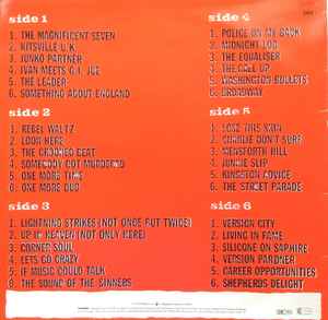 Image of Back Cover of 3xLP - VG+/VG+ - THE CLASH, Sandinista! (CBS; FSLN 1, UK 1980 Reissue, Newspaper Insert, Non-Stickered Sleeve, James Booker Credit For Junko Partner), Strong VG+,  - 2116176C