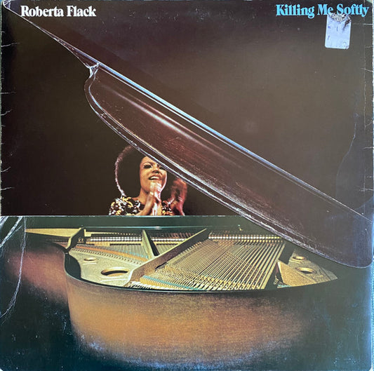 Image of Front Cover of LP - VG/VG - ROBERTA FLACK, Killing me Softly (Atlantic Orange & Blue; SD7271, UK 1973, Fold Out Slv), ,  - 3226263E