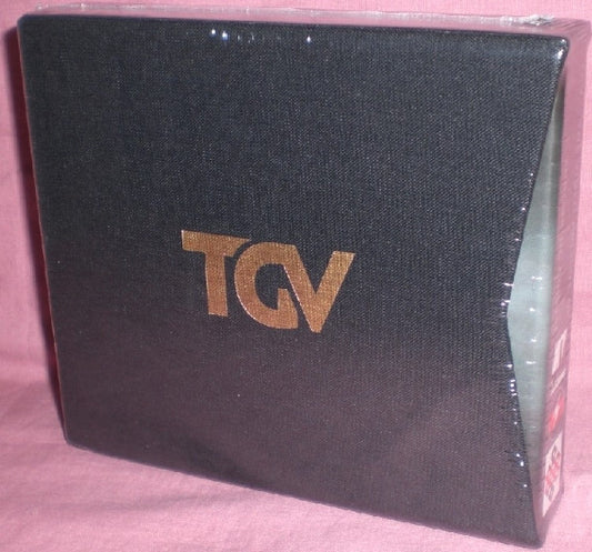 Image of Front Cover of 7xDVD - VG/VG - THROBBING GRISTLE, TGV - The Video Archive Of Throbbing Gristle (Industrial Records; TGDVD17, UK 2007, Box Set, 64 Page Hardcover Book (Cover), Ltd Ed. of 2000, Numbered 000965, NTSC Region 2 [Europe]), No. 1098of 2000. DVDs has some light marks but play ok. Slipcase and book shows some signs of wear but nothing bad., 7 disc DVD Collection of Throbbing Gristle live performances throughout the decades:2007UK DVDx7 Industrial Records/Mute TGDVD17disc one	 	Recordi