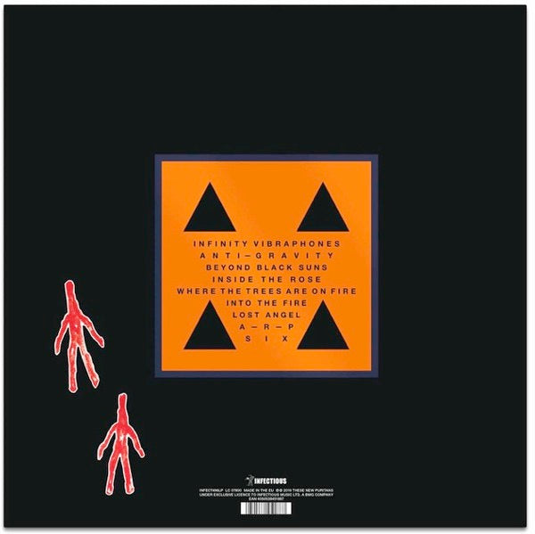 Image of Back Cover of 4914391C: LP - THESE NEW PURITANS, Inside The Rose (Infectious Music; INFECT496LP, UK 2019, Inner, Acidic Multi-Colour Vinyl) No hype sticker.  VG+/VG+