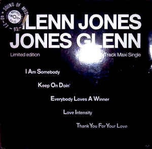 Image of Front Cover of 12" - G+/VG - GLENN JONES, Glenn Jones (RCA; PT42628, UK 1989), Small tears to sleeve opening and sticker damage to sleeve. Light marks to disc.,  - 5115440C