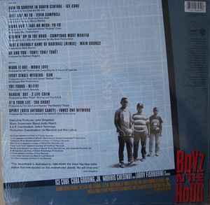 Image of Back Cover of 5144251S: LP - VARIOUS, Boyz In The Hood - OST (Qwest; 7599-26643-1, Germany 1991, Picture Sleeve) Edge Wear  VG/G+