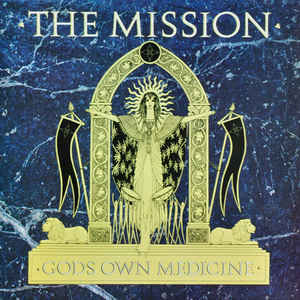 Image of Front Cover of LP - VG/VG - THE MISSION, Gods Own Medicine (Mercury; MERH 102, UK 1986, Embossed Gatefold Sleeve, Inner, First edition), Hairlines, edge wear,  - 1246080S