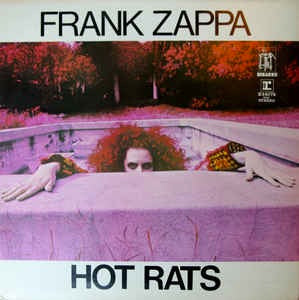 Image of Front Cover of LP - VG+/VG - FRANK ZAPPA, Hot Rats (Reprise Records ; K44078, UK 1971 Reissue, Gatefold, Small V, NO WB Logo, NO Made In UK), ,  - 3316050C