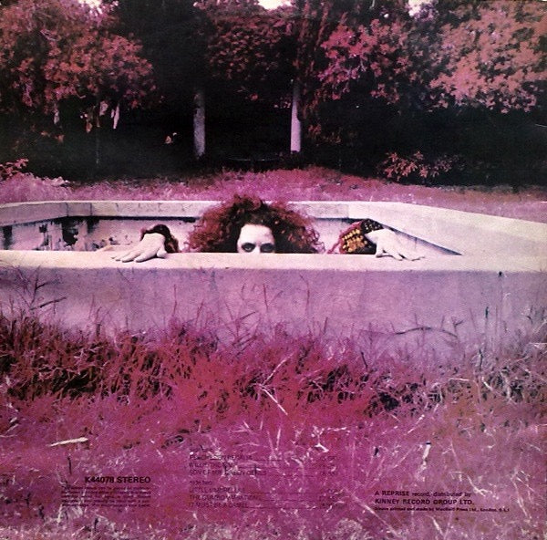 Image of Back Cover of LP - VG+/VG - FRANK ZAPPA, Hot Rats (Reprise Records ; K44078, UK 1971 Reissue, Gatefold, Small V, NO WB Logo, NO Made In UK), ,  - 3316050C