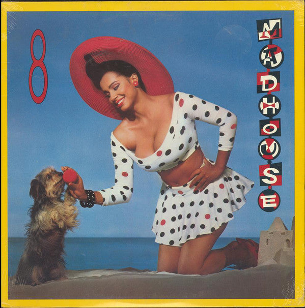 Image of Front Cover of LP - VG/G+ - MADHOUSE, 8 (Paisley Park; 925 545-1, Europe 1987, Glossy Sleeve), Lots of very fine marks to disc. Sleeve has light wear only.,  - 2616020C