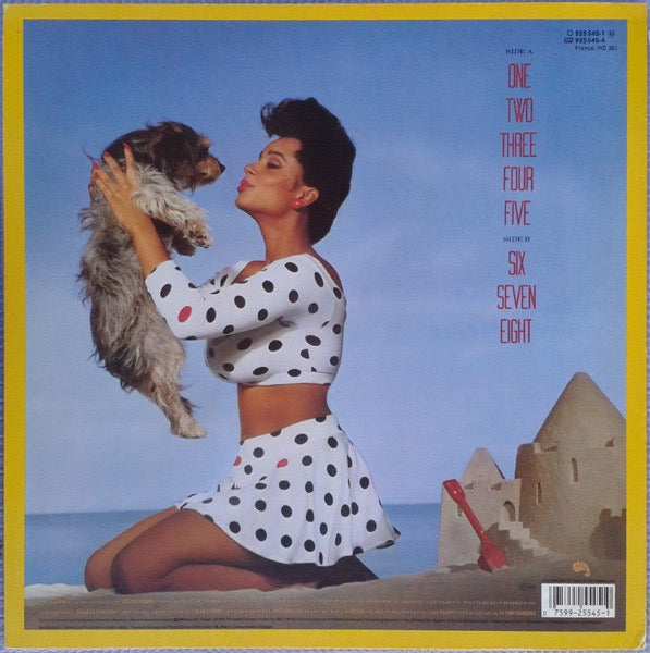 Image of Back Cover of LP - VG/G+ - MADHOUSE, 8 (Paisley Park; 925 545-1, Europe 1987, Glossy Sleeve), Lots of very fine marks to disc. Sleeve has light wear only.,  - 2616020C