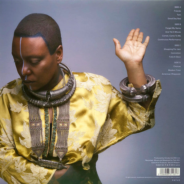 Image of Back Cover of 2xLP - EX/EX - MESHELL NDEGEOCELLO, Comet, Come To Me (Na ve; NV831161, Netherlands 2014, 2 Inners), ,  - 3146065S