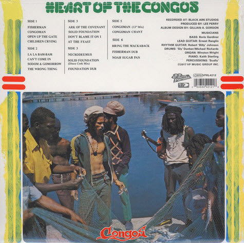 Image of Back Cover of 3xLP - VG/VG - THE CONGOS, Heart Of The Congos (17th North Parade; VPRL4212, US 2017 Reissue, 3 Inners), ,  - 3126219E
