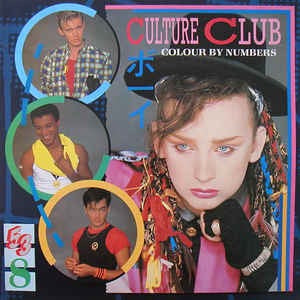 Image of Front Cover of LP - VG/EX - CULTURE CLUB, Colour By Numbers (Virgin; V 2285, UK 1983, Insert), Small sticker mark to sleeve varnish.,  - 1616198C