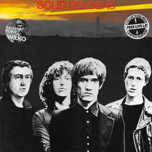 Image of Front Cover of 1244248S: 2xLP - SOLID SENDERS, Solid Senders (Virgin; V 2105, UK 1978, Inner) Stickered Sleeve, Edge Wear  VG/VG