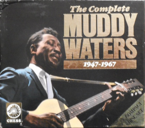 Image of Front Cover of 9xCD - VG/VG - MUDDY WATERS, The Complete Muddy Waters 1947-1967 (Charly Records; CD RED BOX 3, UK 1992, Box Set, Booklet), Shelf wear & small tear to box opening. Light marks here and there, some inserts have minor age discolouring.,  - 3416277C