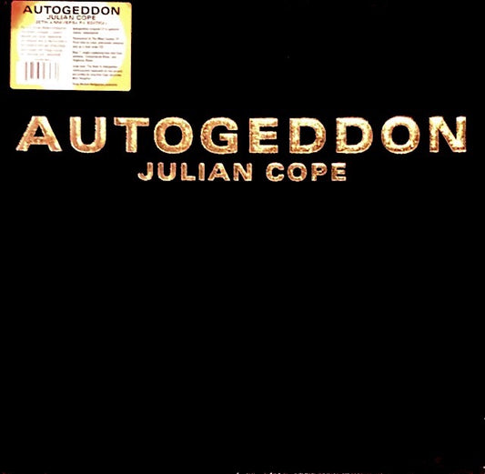 Image of Front Cover of 2xLP - NEW/NEW - JULIAN COPE, Autogeddon (Once Upon A Time; OUAT001BX, UK 2019, Box Set, Insert, Postcard, Blue Vinyl 7", Remastered, 25th Anniversary Edition), , In 1994 Julian Cope released his eleventh solo album Autogeddon. Now we present the 25th anniversary deluxe editions with rare bonus material and a newly written book, which contextualises this underground masterpiece for the first time. - 3036041E
