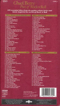 Image of Back Cover of 4xCD - VG/VG+ - CHUCK BERRY, Poet of Rock 'n' Roll (Charly Records; CDDIG 1, UK 1994, Book Sleeve), ,  - 3416373C