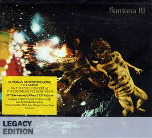 Image of Front Cover of 2xCD - VG+/VG+ - SANTANA, Santana III (Columbia; 82796902702, Europe 2006 Reissue, Double Digipak In Plastic Slipcase, Booklet & Insert, Deluxe Edition), ,  - 3736143E